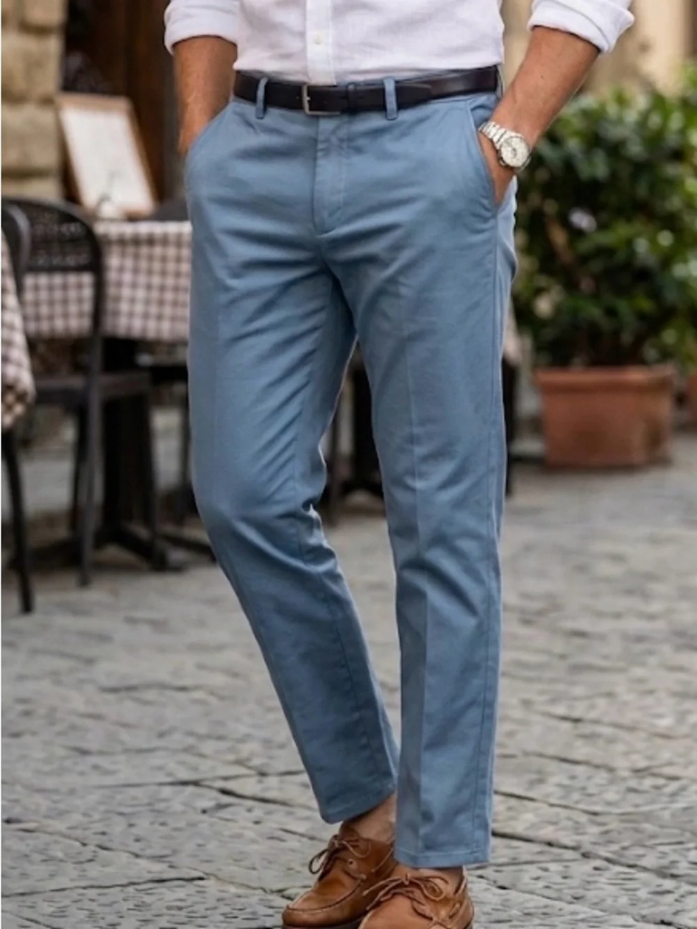 Banana Republic Aiden Chino Pants Blue 32